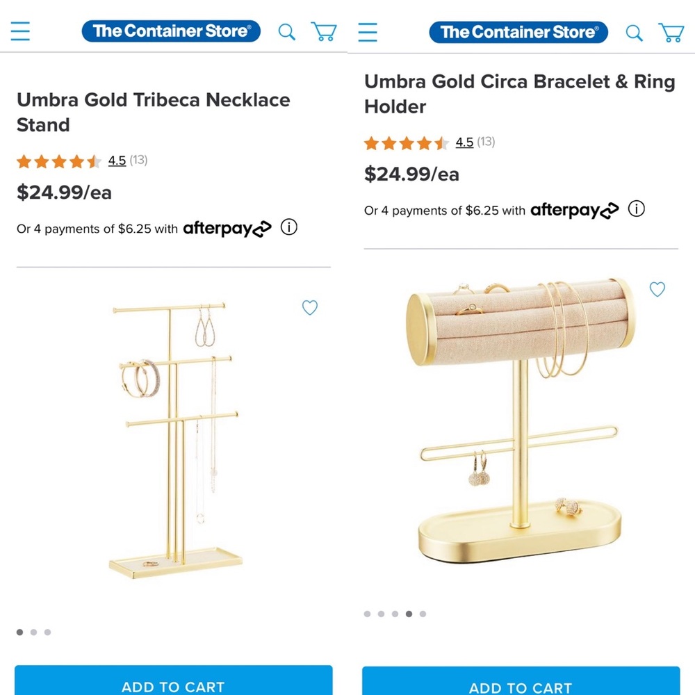 Umbra Jewelry Stand (set of 2)